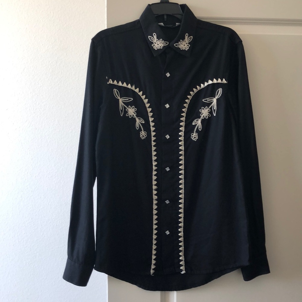 Black Zara man shirt